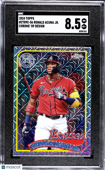 2024 Topps Ronald Acuna JR. #2T89C-56 CH. '89 SGC 8.5