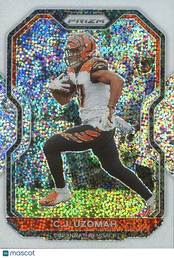 C.J. Uzomah 2020 Panini Prizm Cincinnati Bengals