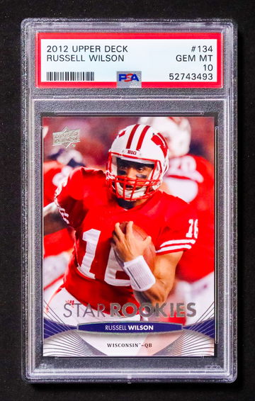2012 Upper Deck - Russell Wilson - Star Rookies Rookie PSA 10 Gem Mint