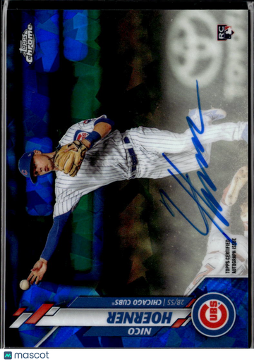 2020 Topps Chrome Mosaic Nico Hoerner #CSA-NH Blue RC