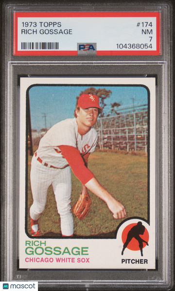 1973 Topps Rich Gossage #174 PSA 7