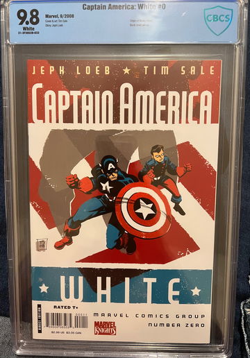 Captain America: White #0 CBCS 9.8