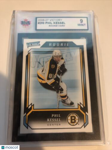 2006-07 Upper Deck Victory Phil Kessel Rookie KSA 9