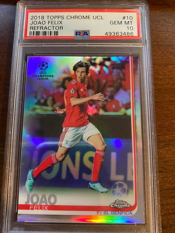 Joao Felix refractor PSA 10
