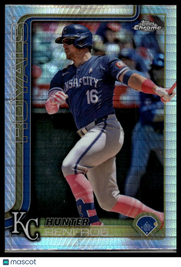 2025 Topps Chrome Hunter Renfroe #125 Prism Refractors