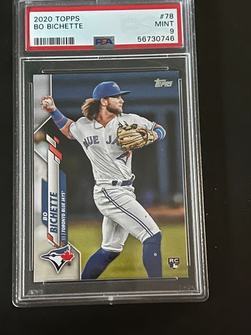2020 Topps Bo Bichette RC PSA 9 MINT