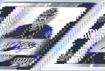 JONATHAN BERNIER / JACK JOHNSON 2008/9 UPPER DECK MVP DUAL AUTOGRAPH AUTO KINGS!