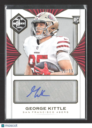 2018 Panini Limited George Kittle #162 /99 RC
