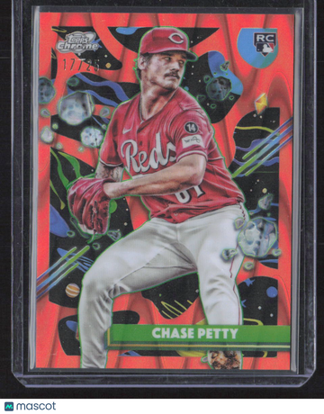 2025 Topps Chrome Cosmic Chase Petty #31 Red RC