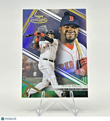 2021 Topps Gold Label David Ortiz #93 Class 1 Parallel/Variety Base Set