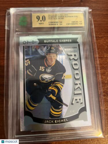 2015-16 O-Pee-Chee Jack Eichel Rookie MNT 9