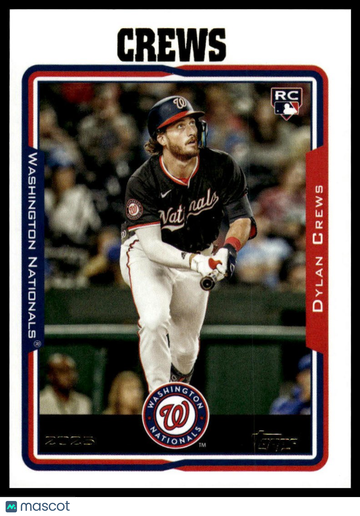 2025 Topps Archives Dylan Crews #300 Black Foilboard RC