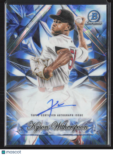 2025 Topps Bowman Chrome Sapphire Selections Kyson Witherspoon #SSA-KW