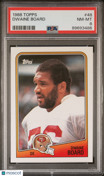 1988 Topps Dwaine Board #48 PSA 8