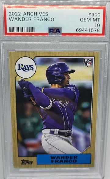 2022 Topps Archives #300 Wander Franco RC PSA 10