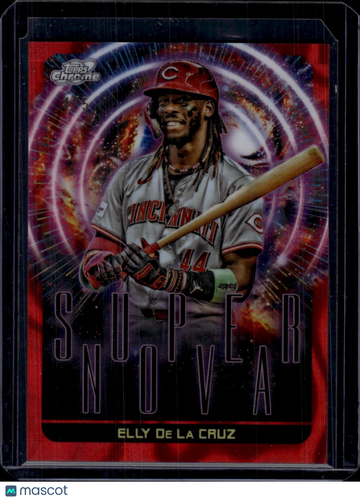 2025 Topps Chrome Supernova Elly De La Cruz #S-3