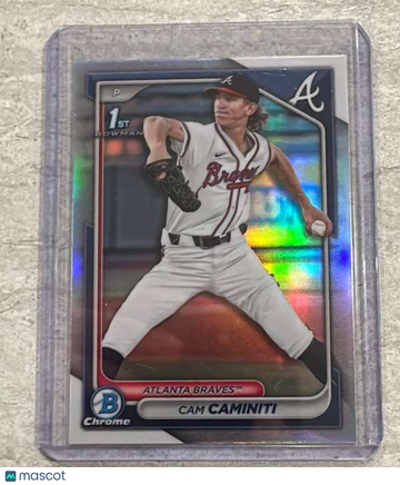 2024 Bowman Draft - Chrome Refractor Cam Caminiti #BDC-20