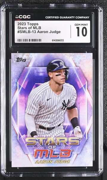 2023 Topps #SMLB-13 Aaron Judge Stars of MLB CGC 10