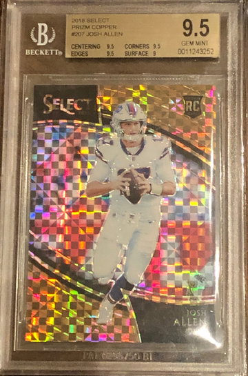 Josh Allen Select Copper