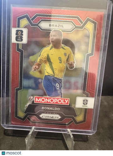 2026 Panini Prizm Monopoly FIFA World Cup 26 Ronaldo #18 Red