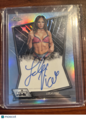 2026 Topps Chrome WWE Lola Vice #NXT-LOL Chrome Topps