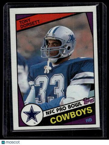 1984 Topps Tony Dorsett #238c