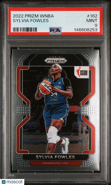2022 Panini Prizm WNBA Sylvia Fowles #162 PSA 9