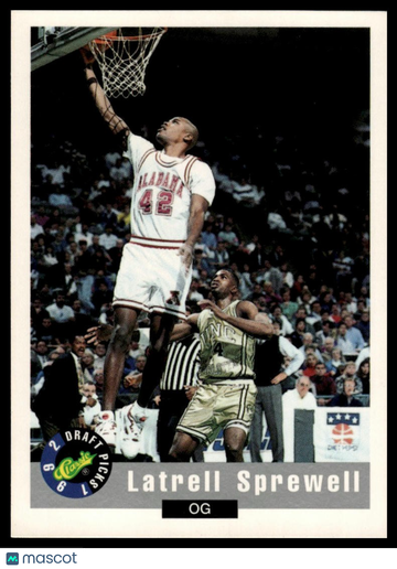 1992 Classic Draft Picks Latrell Sprewell #21
