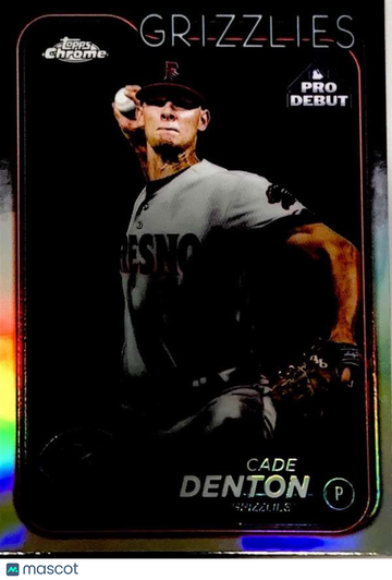 2024 Topps Pro Debut - Chrome Cade Denton #PDC-86