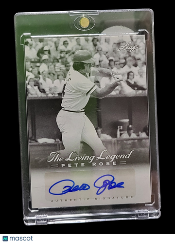 2012 Leaf The Living Legend Pete Rose #AU-19