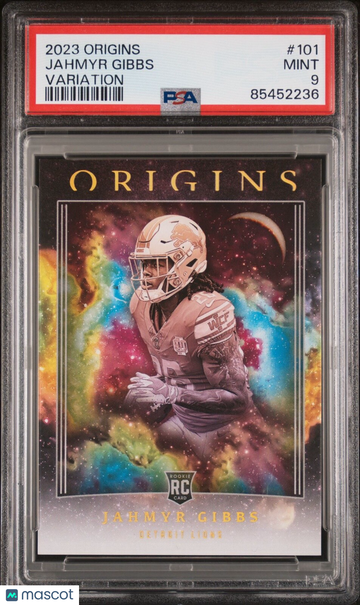 2023 Origins Jahmyr Gibbs #101 Image Variations Rookie PSA 9