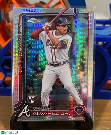 2025 Topps Chrome - Prism Refractors Nacho Alvarez Jr. #75