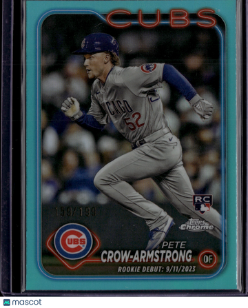 2024 Topps Chrome Pete Crow-Armstrong #USC158 RC