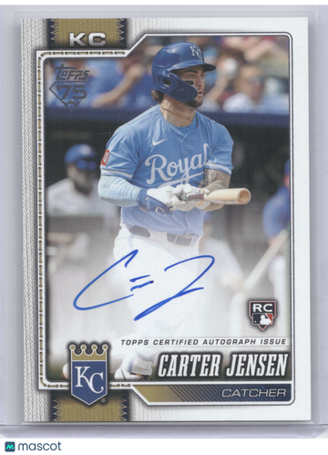 2026 Topps Series Two Autograph Carter Jensen #530 RC