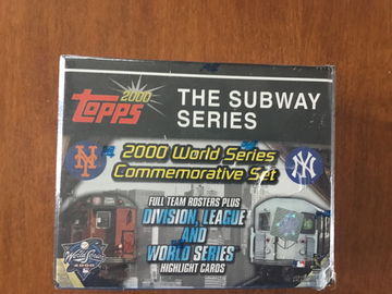 2000 topps subway series set