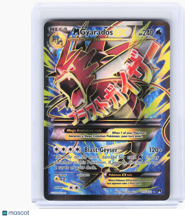 BREAKpoint M Gyarados EX (Full Art) Foil Ultra Rare (Moderately Played) #115/122