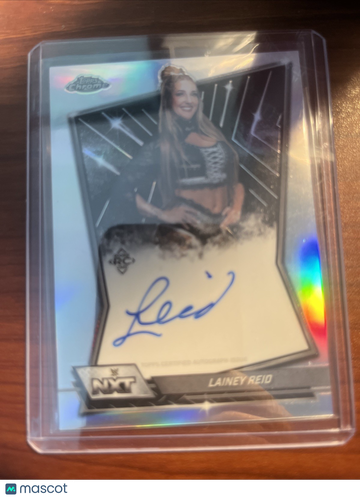 2026 Topps Chrome WWE Lainey Reid #NXT-LAI Chrome Parallel/Variety Rookie Topps