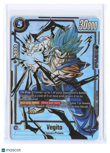 Vegito Holo Secret Rare SCR #FBO2-139