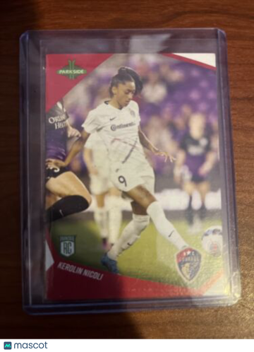 2022 Parkside NWSL - [Base] - Vintage Stock Kerolin #120 Rookie