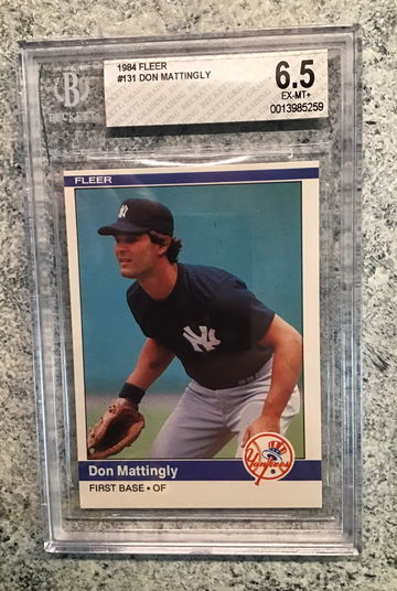 1984 Fleer #131 Don Mattingly EX-MT