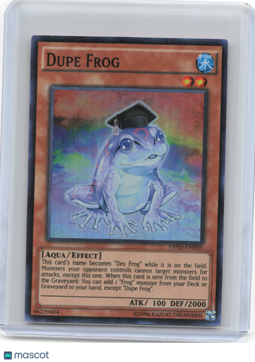2OTS Tournament Pack 3 Dupe Frog Foil Super Rare #OP03-EN005