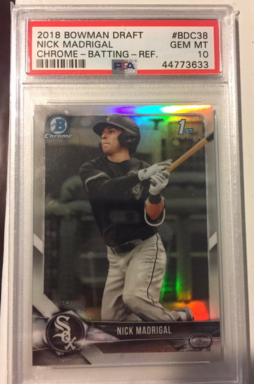 Nick Madrigal Refractor 2018