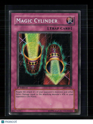 2003 Yu-Gi-Oh! Labyrinth of Nightmare Magic Cylinder Secret Rare 1st Edition