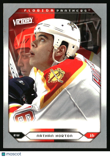 2005-06 Upper Deck Nathan Horton #221 2005-06 Upper Deck Victory Update Florida Panthers