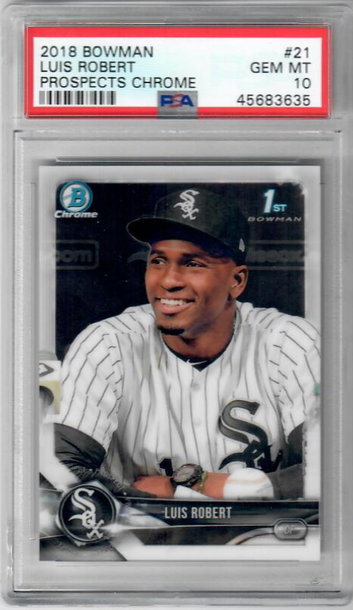 2018 Bowman Prospects Chrome 21 Luis Robert