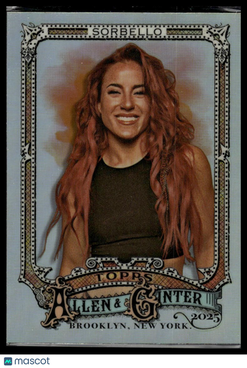 2025 Topps Allen & Ginter Cara Maria Sorbello #260 Chrome Refractor