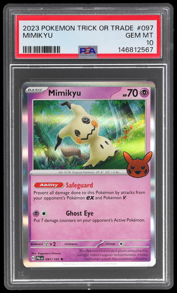 2023 Pokemon Trick Or Trade Mimikyu PSA 10