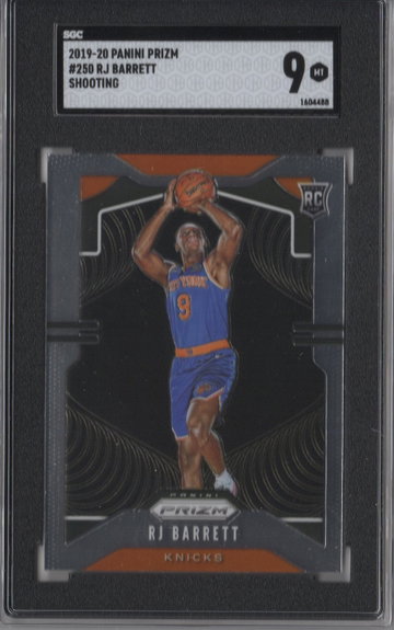 2019-20 Prizm RJ Barrett Shooting SGC 9