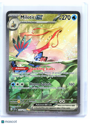 Surging Sparks Milotic ex Holo Special Illustration Rare #237