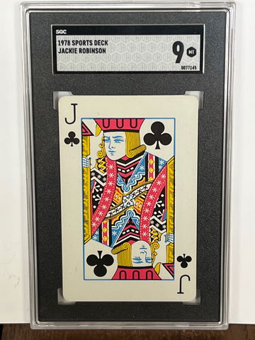 1978 Sports Deck Jackie Robinson Jack of Clubs 